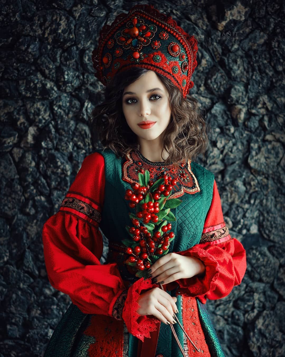 Nude girl Women in Slavic costumes in Putian